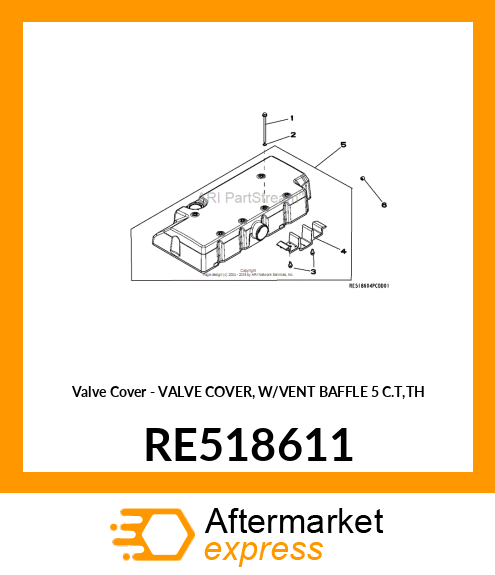 Valve Cover RE518611