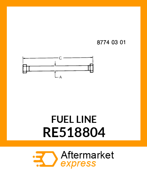 FUEL LINE RE518804