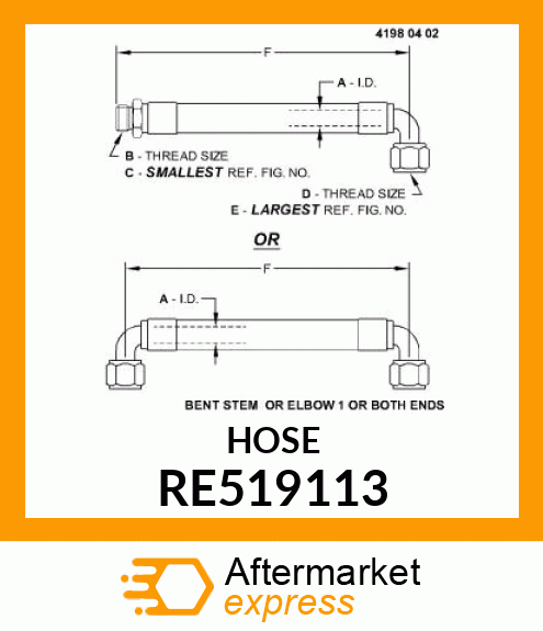 HOSE RE519113