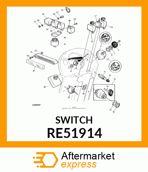 RELAY, MODULE RE51914