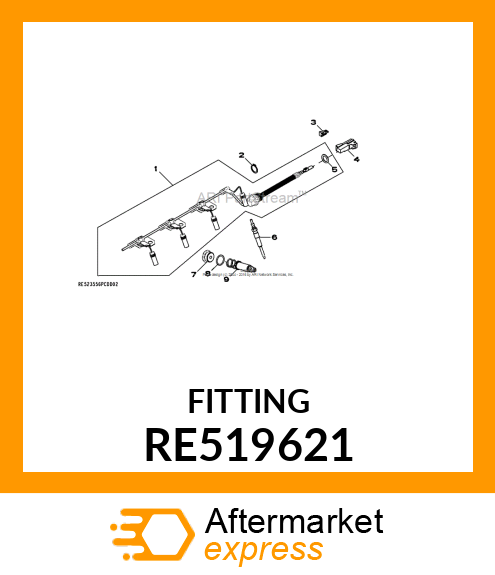 FITTING PLUG RE519621