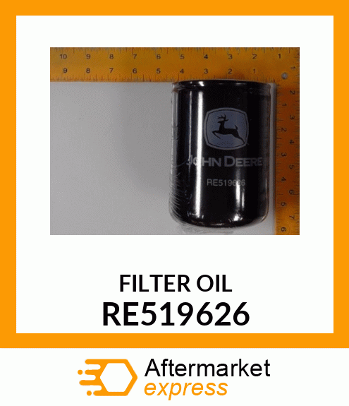 OIL FILTER, SERVICE RE519626