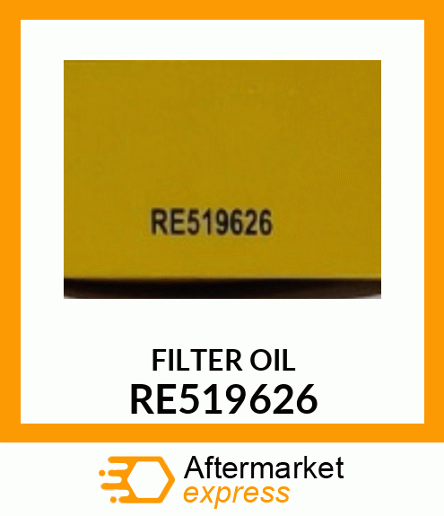 OIL FILTER, SERVICE RE519626