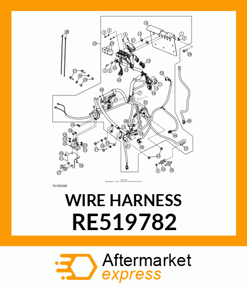 WIRING HARNESS RE519782