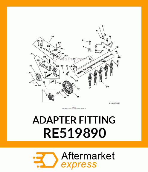 ADAPTER FITTING RE519890