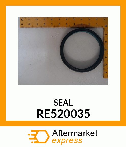 Seal - SEAL, REAR OIL WITH SLEEVE XXXXX RE520035