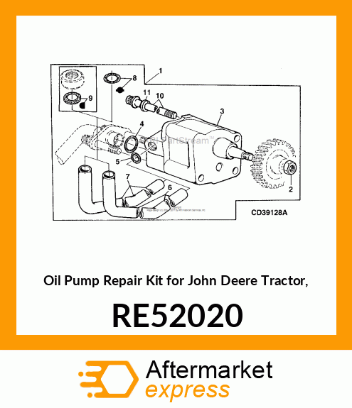 OIL PUMP SERVICE RE52020