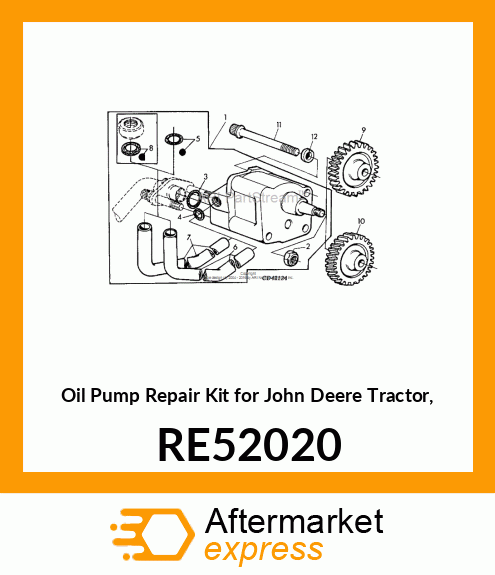 OIL PUMP SERVICE RE52020