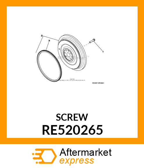 SCREW RE520265