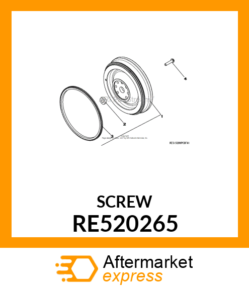 SCREW RE520265