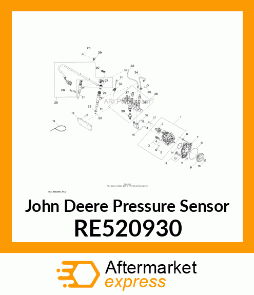 SENSOR RE520930