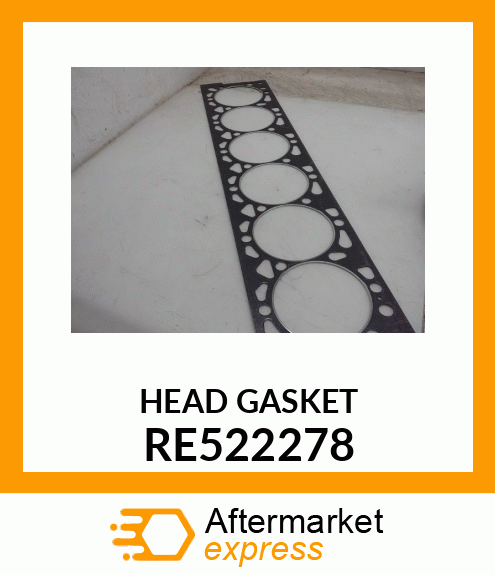 GASKET, ENGINE CYLINDER HEAD RE522278
