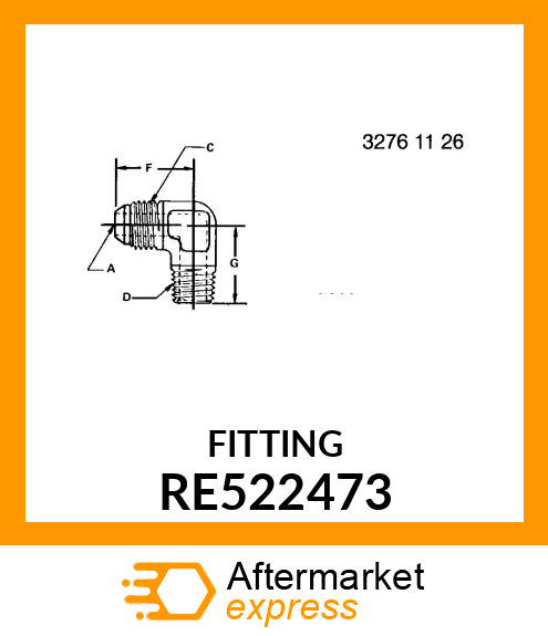 FITTING RE522473