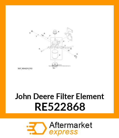 FILTER ELEMENT RE522868