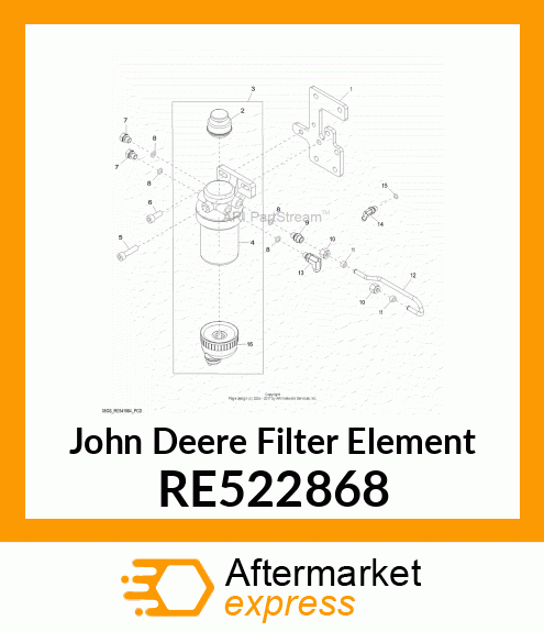 FILTER ELEMENT RE522868