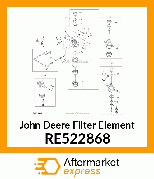 FILTER ELEMENT RE522868