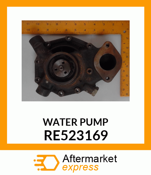 WATER PUMP, ASSEMBLY HIGH FLOW RE523169