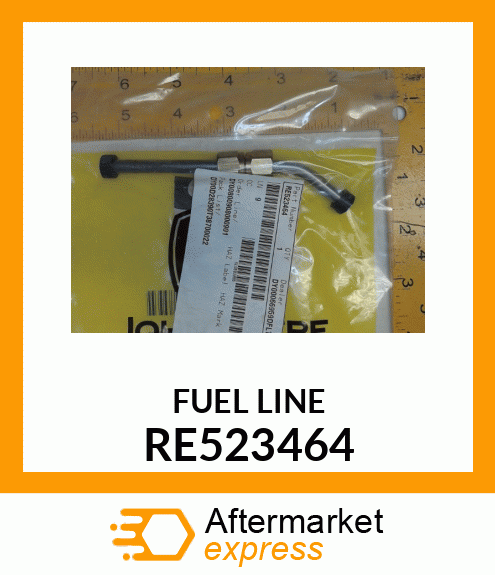 FUEL LINE, LEAK OFF TEE FITTING TO RE523464