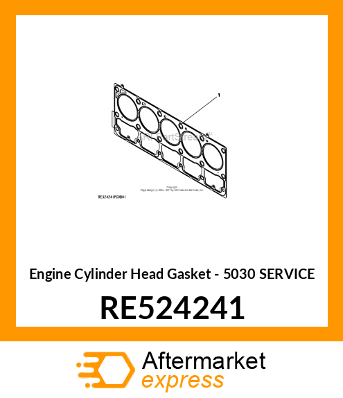 Engine Cylinder Head Gasket RE524241