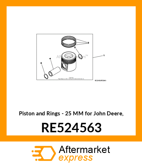 T PISTON RE524563