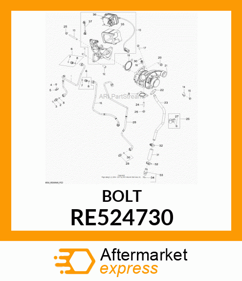 CAP SCREW RE524730