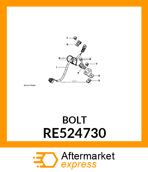 CAP SCREW RE524730