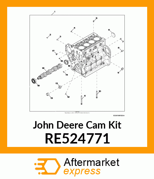 CAM KIT, 4024 W/ FOLLOWERS RE524771