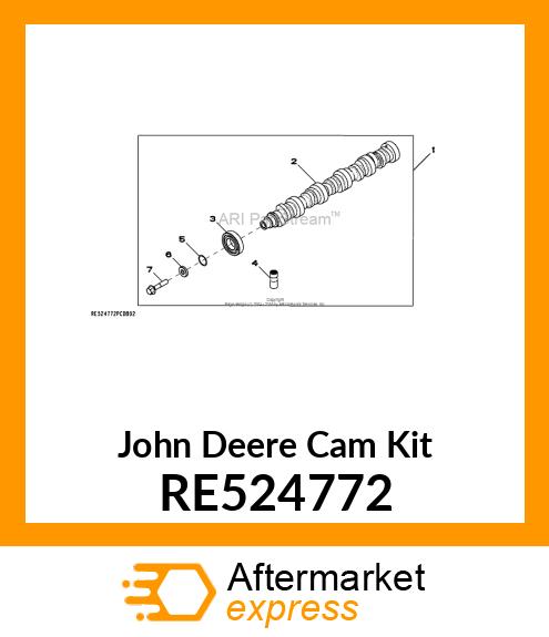 CAM KIT, 5030 W/ FOLLOWERS RE524772