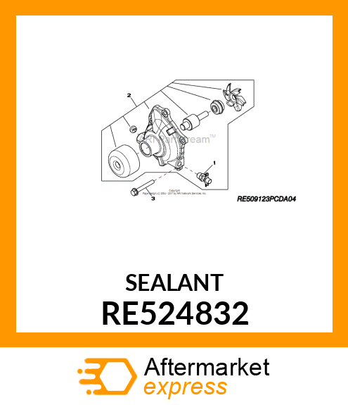 SEALANT,HYLOMAR 3400 RE524832