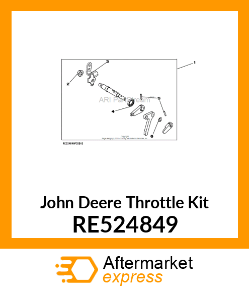 THROTTLE KIT RE524849