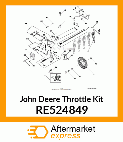 THROTTLE KIT RE524849