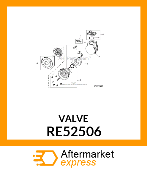 VALVE ASSEMBLY RE52506