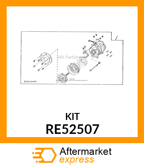 HARDWARE KIT, HARDWARE RE52507