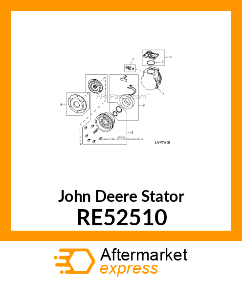 KIT, STATOR RE52510