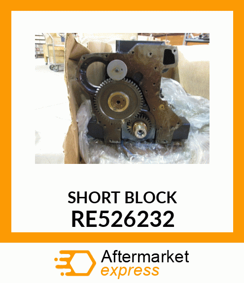 SHORT BLOCK ASSEMBLY RE526232