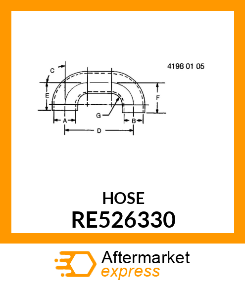 HOSE RE526330