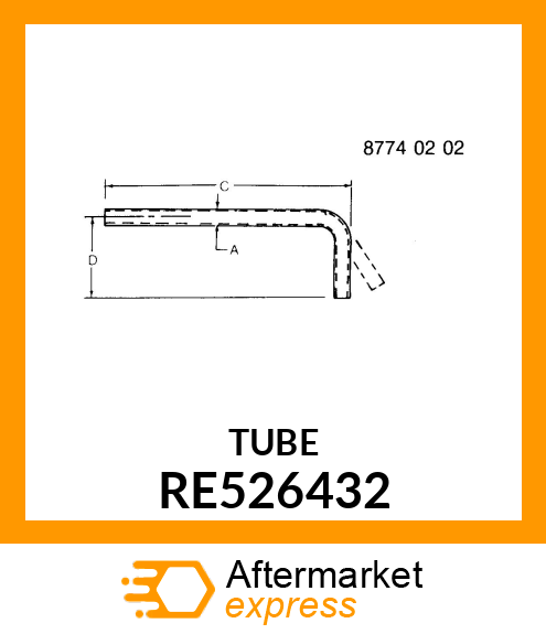 Dipstick Tube RE526432