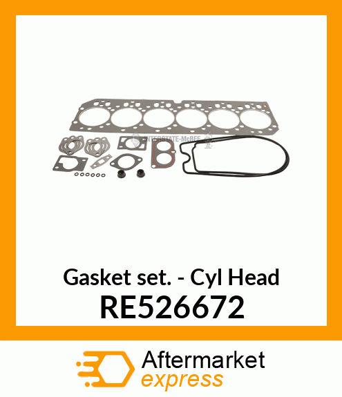 GASKET KIT, CYL HEAD REMOVAL (6CYL) RE526672