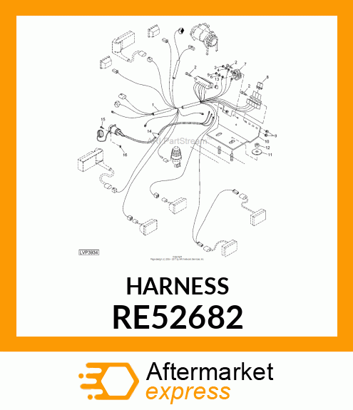 OUTLET,CONVENIENCE OUTLET,W/HARNES RE52682