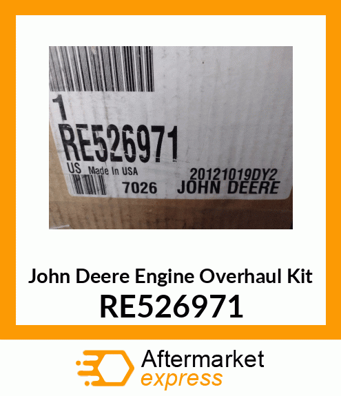 ENGINE OVERHAUL KIT, 4045T2 RE526971