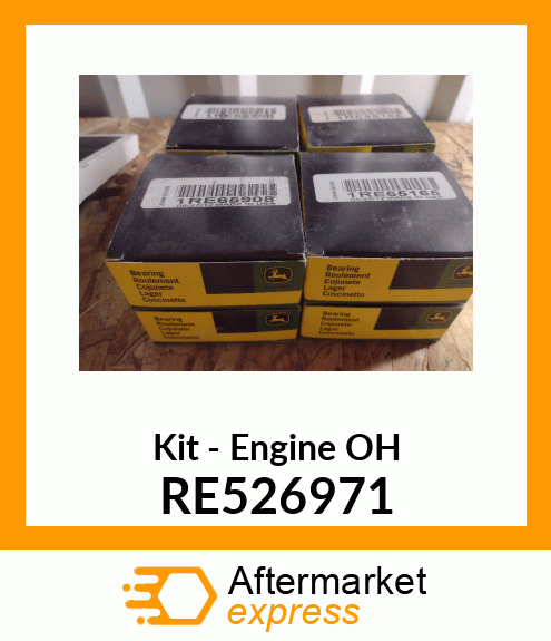 ENGINE OVERHAUL KIT, 4045T2 RE526971