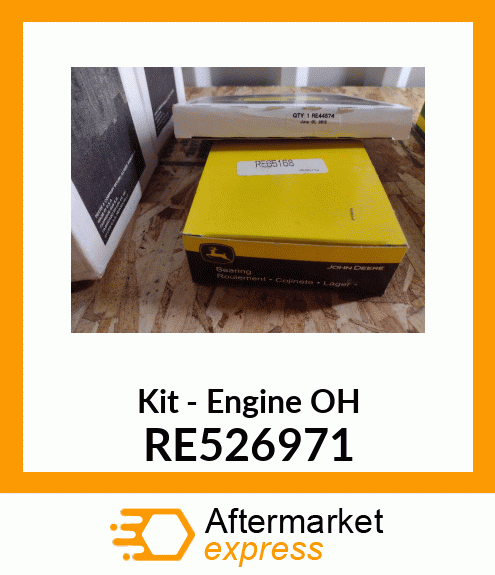 ENGINE OVERHAUL KIT, 4045T2 RE526971