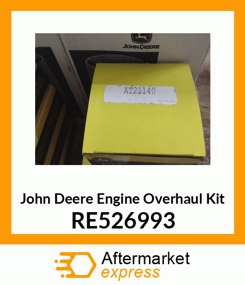 KIT,ENGINE OVERHAUL RE526993