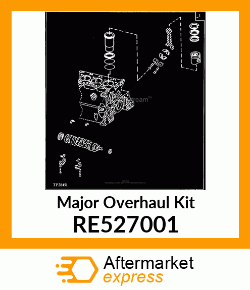 KIT, EXPDED O.H. 4219D USE W/2.32" RE527001