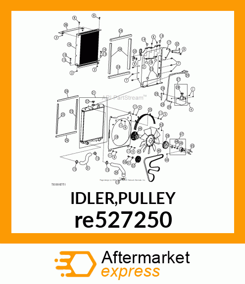 IDLER,PULLEY re527250