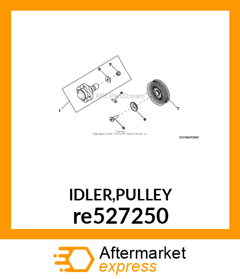 IDLER,PULLEY re527250