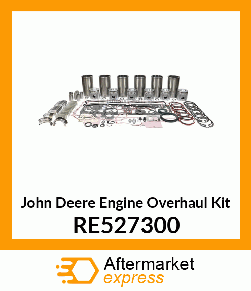 ENGINE OVERHAUL KIT, (6068DF150) RE527300