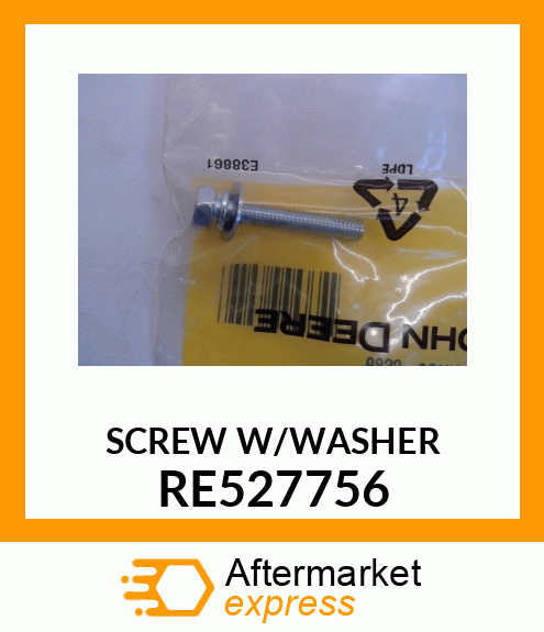 SCREW WITH WASHER RE527756