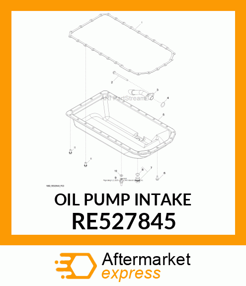 OIL PUMP INTAKE RE527845