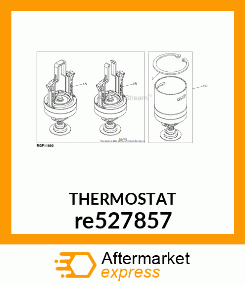 THERMOSTAT re527857